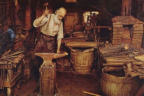 Blacksmithing. | Blacksmithing, Woodworking and blacksmithing, Painting