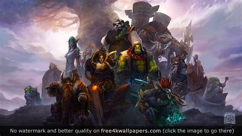 World of Warcraft Characters 4K 4K wallpaper | Oceania