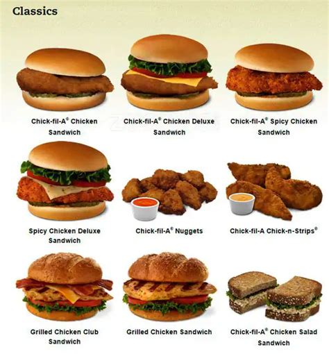 Chick-fil-A Menu, Menu for Chick-fil-A, Carmel Mountain, San Diego ...