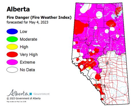 Slave Lake Forest Area Wildfire Update-May 4, 2023 - Fire Restriction