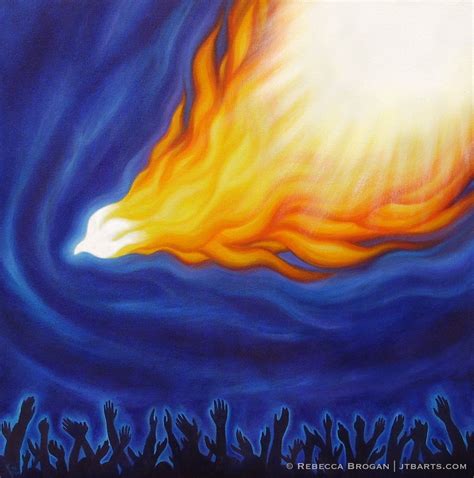 Holy Spirit Fire – John The Baptist Artworks