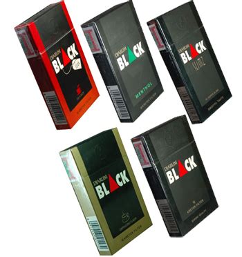 Djarum Black Series Kretek 10 packs - 250 grams - Clove Cigarettes ...