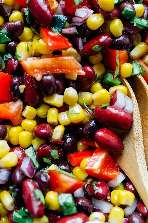 Famous Mexican Bean Salad Recipe (ready in 15 minutes!)