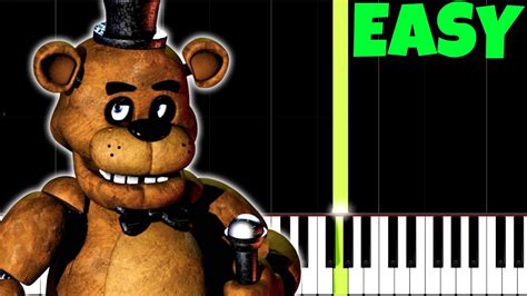 Fnaf Theme Song Piano Letter Notes - Theme Image