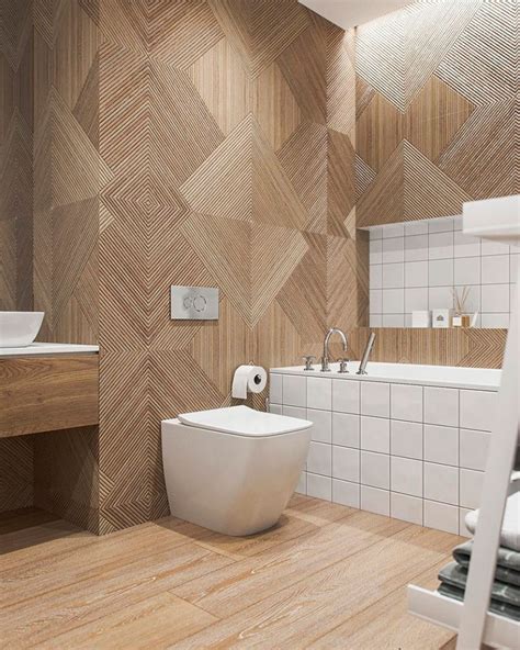 5 Amazing Bathrooms With Wood Effect Wall Tiles - PORCELANOSA TrendBook