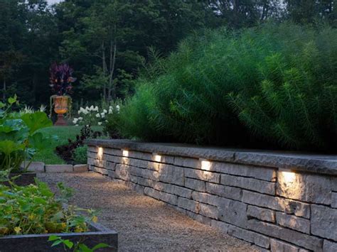 Retaining Wall Lights - Wall Design Ideas