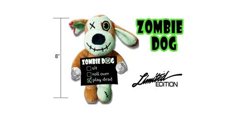 Zombie Dog Plush Toy - Stuffed Zombie Dog — ZombieGift.com