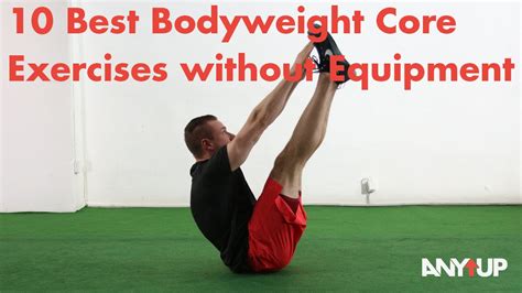 10 Best Bodyweight Core Exercises without Equipment - YouTube