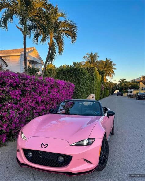 Mazda MX-5 Miata | Pink car, Classy cars, Pretty cars