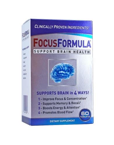 Focus Formula Dietary Supplement, 60 ct - Harris Teeter