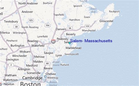 Salem, Massachusetts Tide Station Location Guide