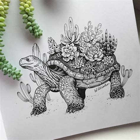 30 Intricate Drawings Of Animals Created By Me | Pen art drawings ...