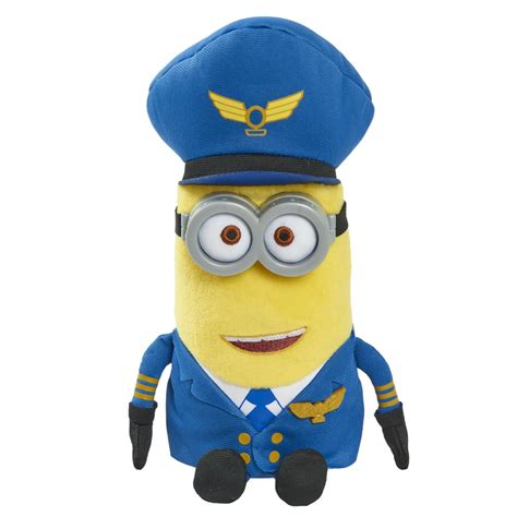 Illumination's Minions: The Rise of Gru Small Plush Pilot Kevin, Ages 3 ...