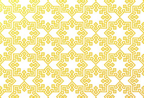 Yellow Geometric Islamic Pattern 1047496 Vector Art at Vecteezy