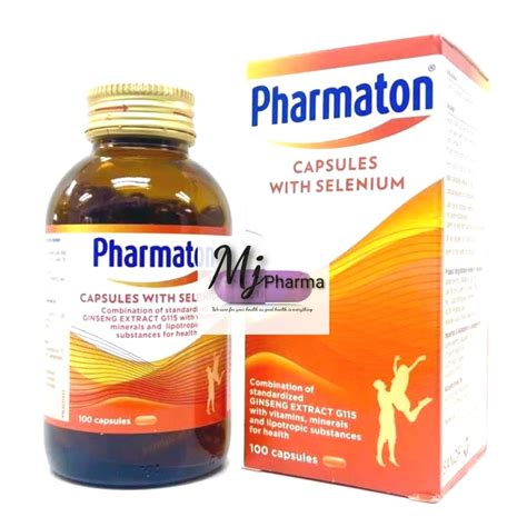 Pharmaton Capsules with Selenium 100 capsules | Shopee Malaysia