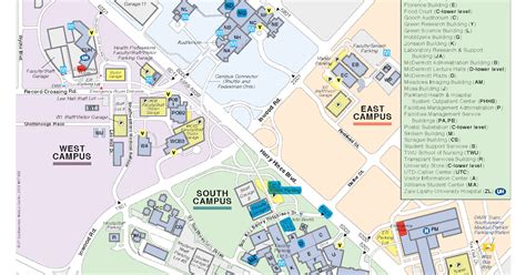 Ut Southwestern Campus Map