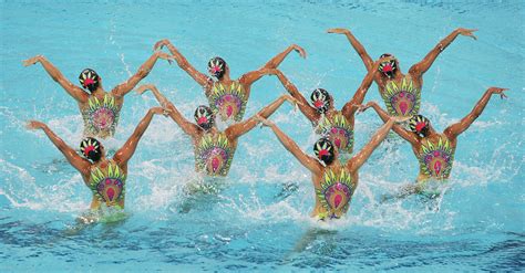 In sync! The graceful art of synchronized swimming