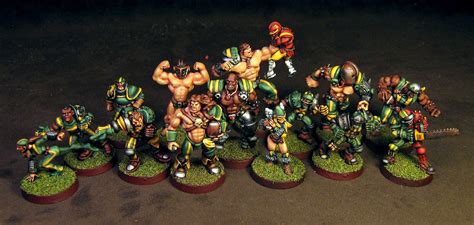 Carmen's Fun Painty Time: Blood Bowl teams