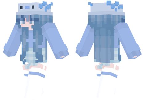 Blue Axolotl | Minecraft Skins