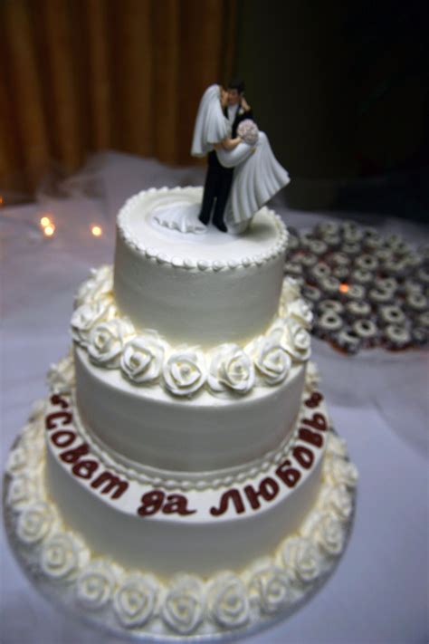 our wedding cake - Russian style =) | Royal wedding cake, Wedding cakes ...