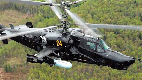 Ka-52 Alligator Russian Military Attack Helicopter