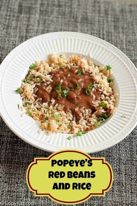 Copycat Popeyes Red Beans and Rice Recipe - CopyKat Recipes | Recipe ...