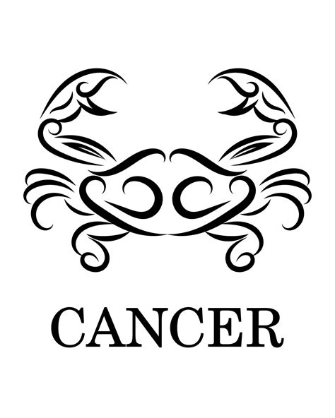 Cancer Zodiac Vector Art, Icons, and Graphics for Free Download