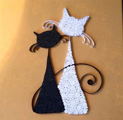 106 best images about Quilling - Cats on Pinterest | Rocket tattoo ...