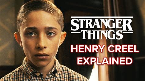 STRANGER THINGS Season 4 Volume 1 Henry Creel Explained - YouTube