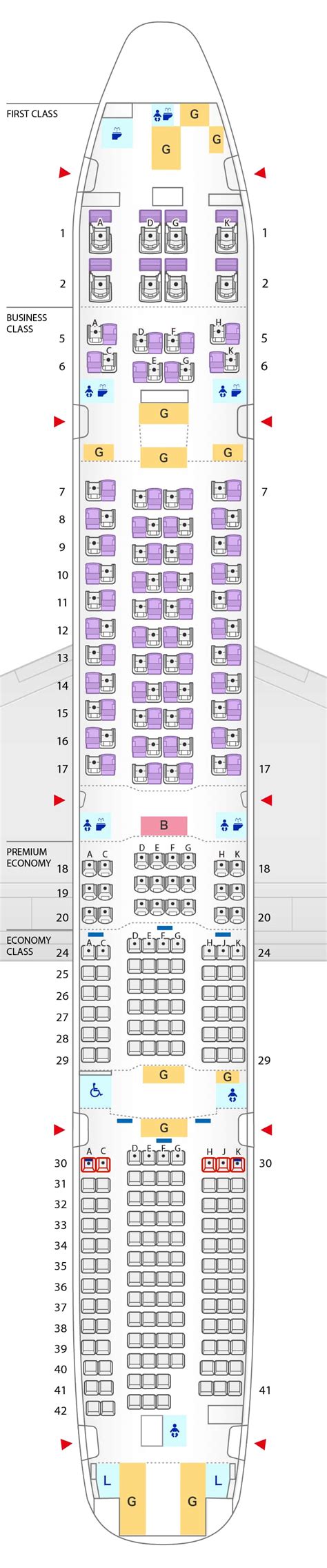 Boeing 777 300er Seating Chart