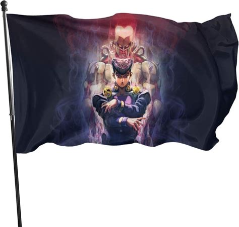 Amazon.com: Japanese Anime Banner JoJo's Bizarre Adventure Decorative ...