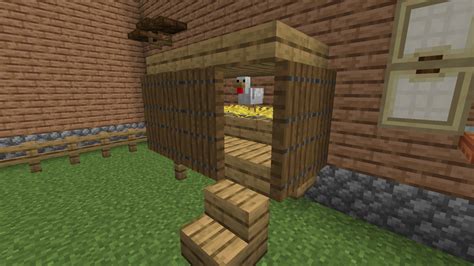 I built a chicken coop I think it's very awesome : Minecraft Minecraft ...