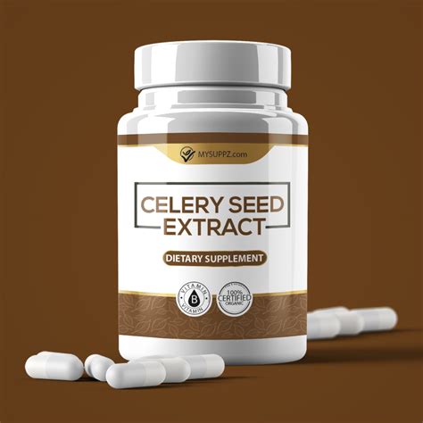 Celery Seed Extract, 90 caps – MYSUPPZ.com