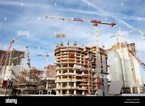 City Center Construction in Las Vegas Nevada USA Stock Photo - Alamy