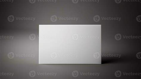 Blank white business card, Close-up mockup. 26794502 Stock Photo at ...