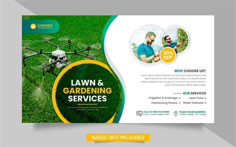 Agriculture Service Web Banner Graphic by Tanu · Creative Fabrica