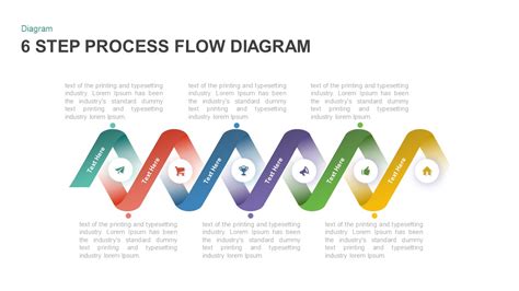 6 Step Process Flow Diagram Template For Powerpoint Slidebazaar - Riset