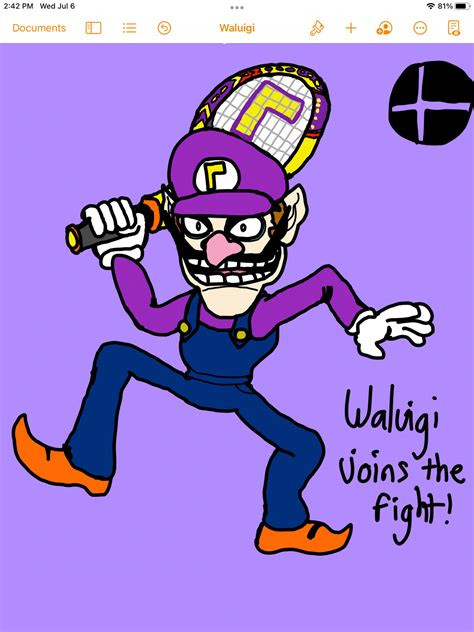 Waluigi by Dripptide on DeviantArt