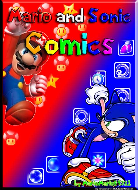 Mario and Sonic Comics Cover by MarioMario54321 on DeviantArt