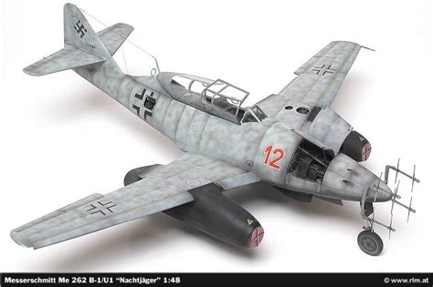 Messerschmitt Me 262 B-1/U1 "Nachtjäger" Messerschmitt Me 262, Model ...