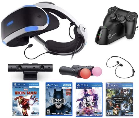 Buy 2021 Newest Playstation VR Marvel's Iron Man VR Bundle: VR Headset ...