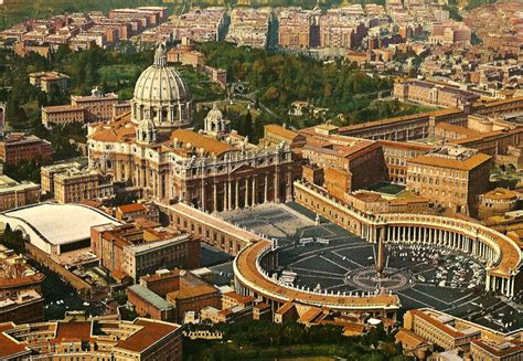 My Favorite Views: Vatican City - Aerial View of the Square and Church ...