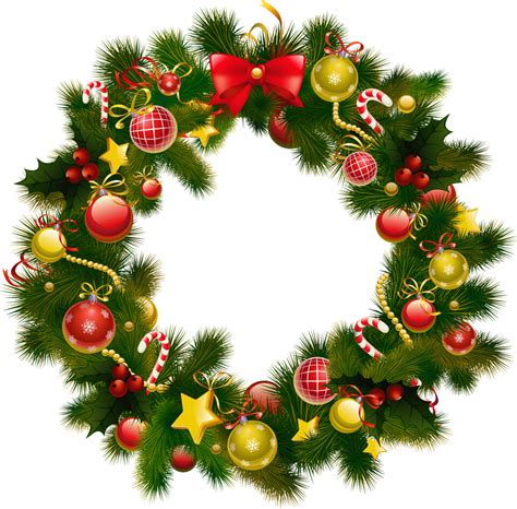 Christmas Clip Art Wreath - ClipArt Best