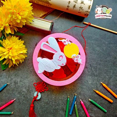 Mooncake Festival Bunny Lantern Craft | Lazada