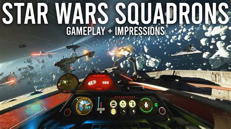 Star Wars Squadrons Gameplay and First Impressions - YouTube