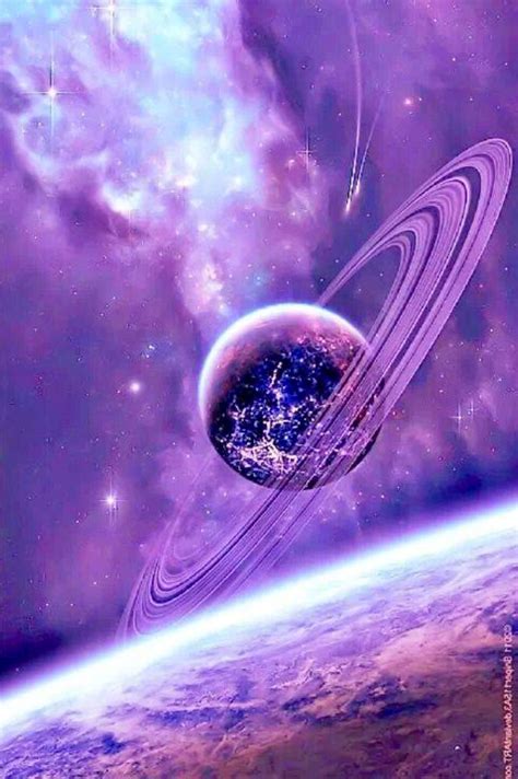 Pin by Dawn Luther on everything PURPLE!!!!!!! | Space art, Purple ...