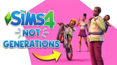 NEW PACK: THE SIMS 4 GENERATIONS... But Not? - YouTube