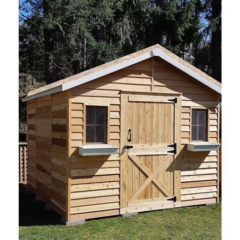 Cedarshed CedarHouse 10x16 Cedar Shed | The Home Depot Canada