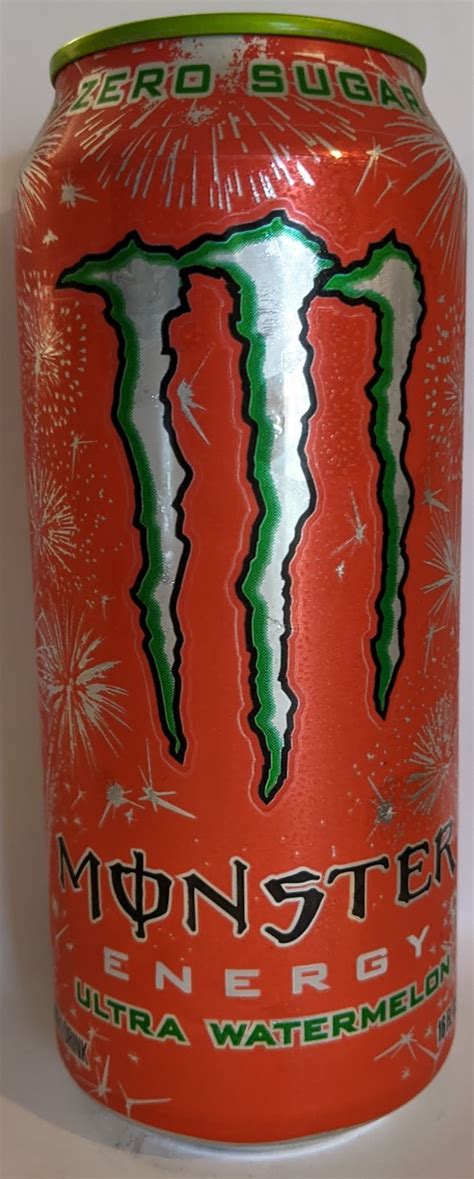 Caffeine King: Monster Ultra Watermelon Energy Drink Review