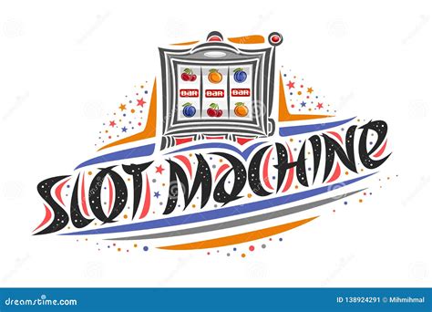 Vector Logo for Slot Machine Stock Vector - Illustration of concept ...